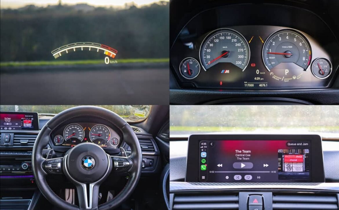 Alpine White BMW M4 used car Otago